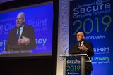 thumbnail: Justice Minister Charlie Flanagan at the Secure Computing Forum cyber security conference at Dublin's RDS. Photo: Mark Condren