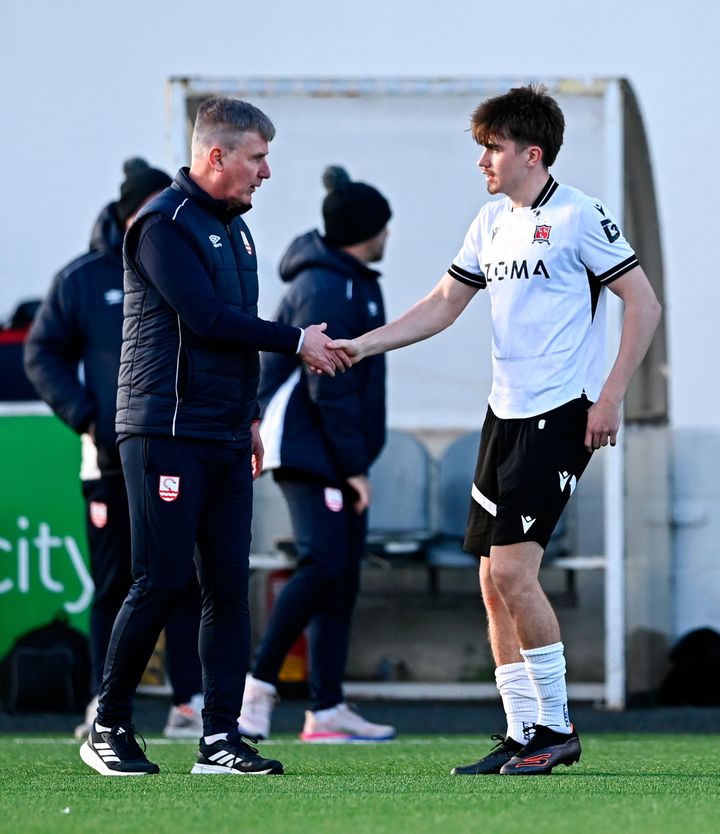 ‘They are up there on merit now and they are contenders’ –  Dundalk joy on Stephen Kenny’s night of mixed emotions