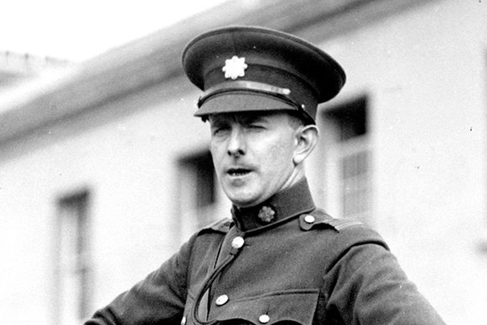 Garda Commissioner Eoin O'Duffy in 1919