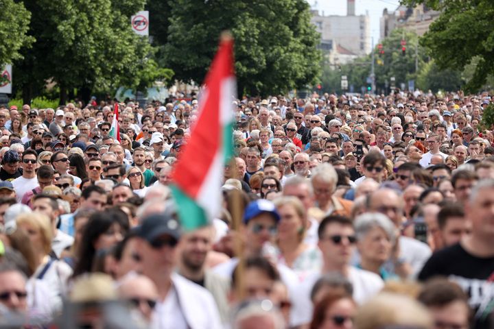 Thousands protest against Hungary PM Viktor Orban in ruling party&s stronghold