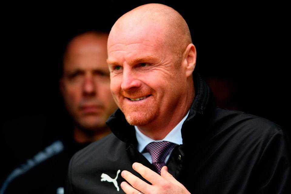 Burnley manager Sean Dyche. Photo by Laurence Griffiths/Getty Images