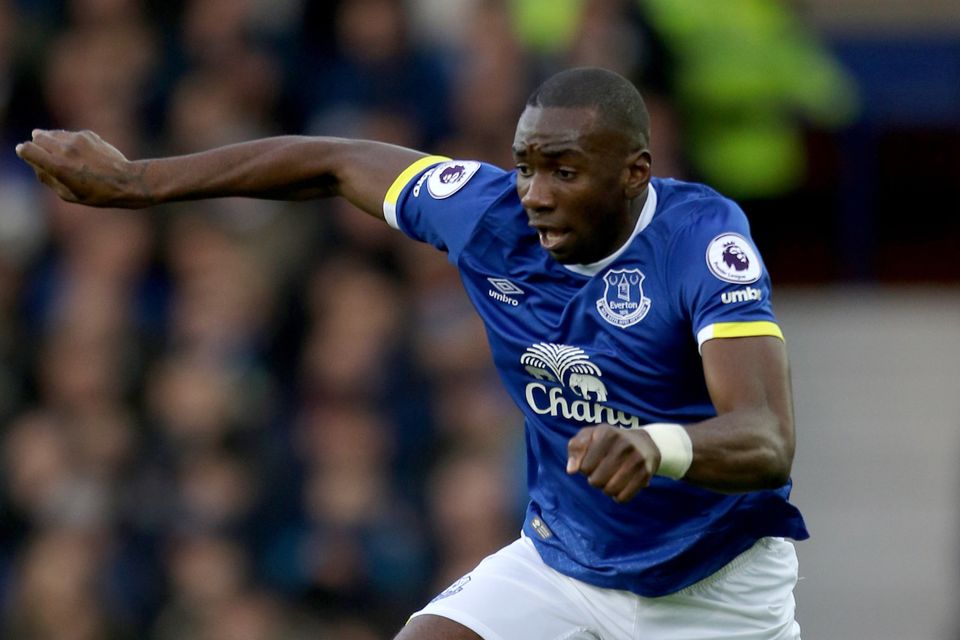 Everton's Yannick Bolasie is recovering well from a serious knee injury
