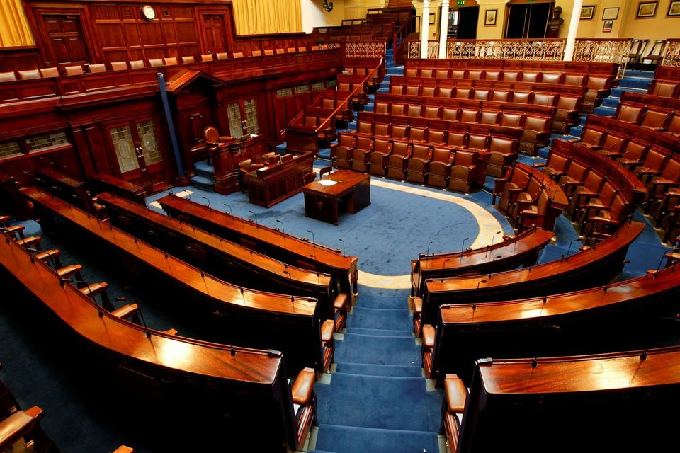 The Dáil chamber. Photo: Tony Gavin