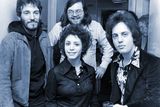 thumbnail: Janis Ian in 1973 with Bruce Springsteen, Billy Joel and DJ Ed Sciaky. Picture by Peter Cunningham