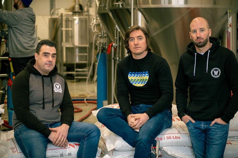 White Hag founders Brian McTernan, Bob Coggins and Paul Mullin