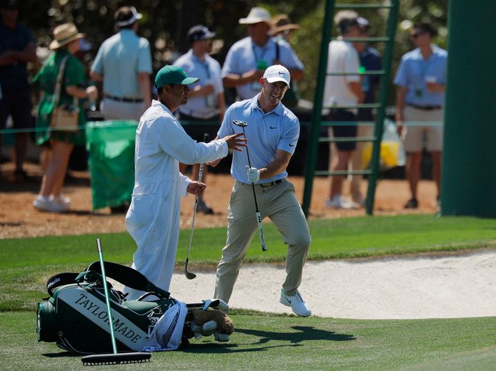 The Masters final round: McIlroy and Lowry stumble, as Justin Rose makes move at Augusta National