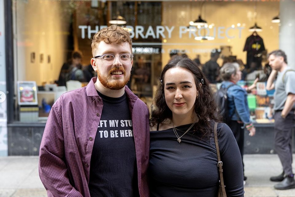Lucy Jackson and Joel Seawright during the Fantasy Island launch in Dublin on June 5 (Daniel James Photography)