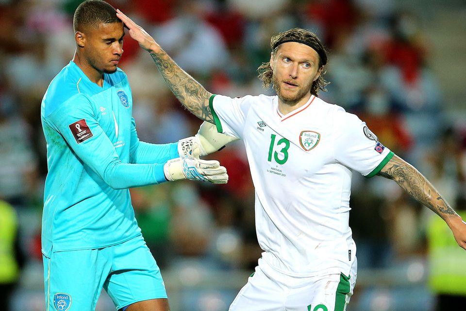 Republic of Ireland number one Gavin Bazunu not taking his position for  granted