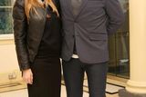 thumbnail: Charlotte Bradshaw and Dylan Bradshaw pictured at Irish designer Louise Kennedy’s 30th anniversary gala fashion presentation celebrating her new autumn winter collection.