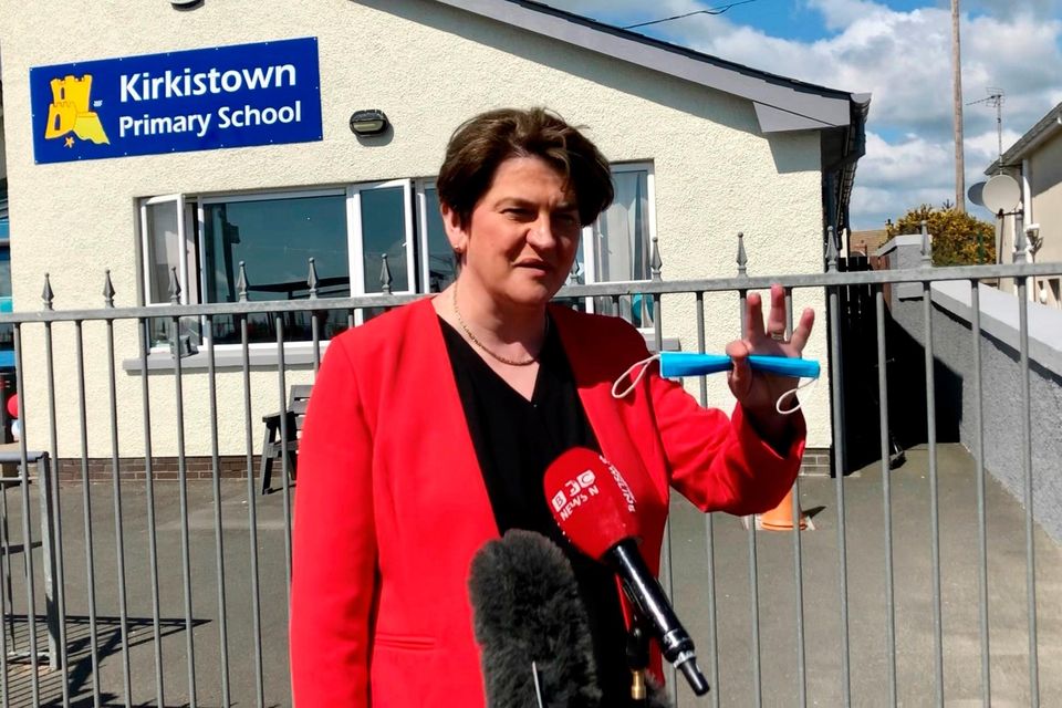 Anyone doubting the seismic shift need only look at how its reverberations catapulted Arlene Foster out of the cockpit of the DUP. Photo: David Young/PA Wire