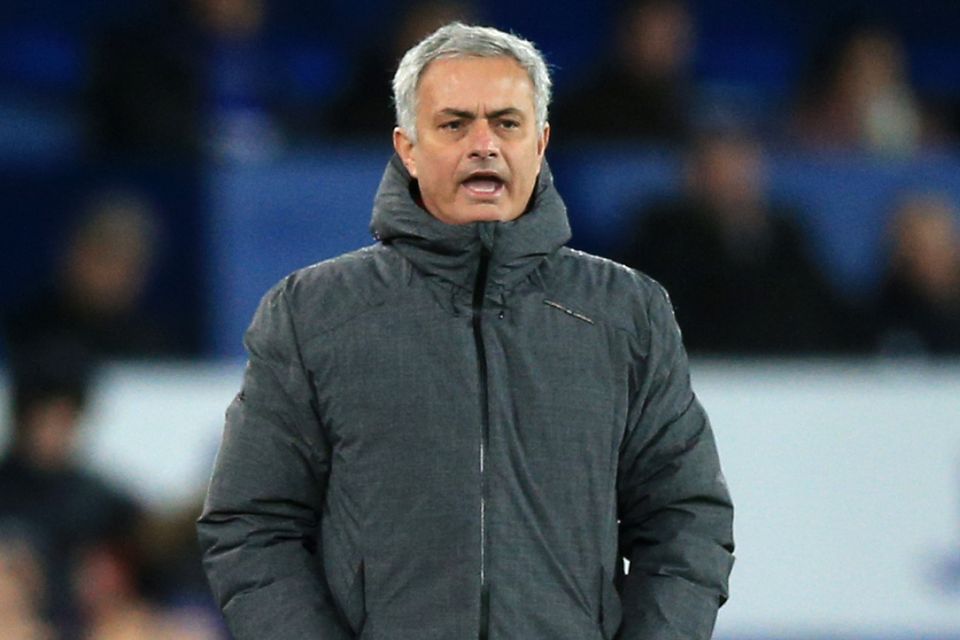 Manchester United manager Jose Mourinho, pictured, hit out at Paul Scholes after a victory at Everton
