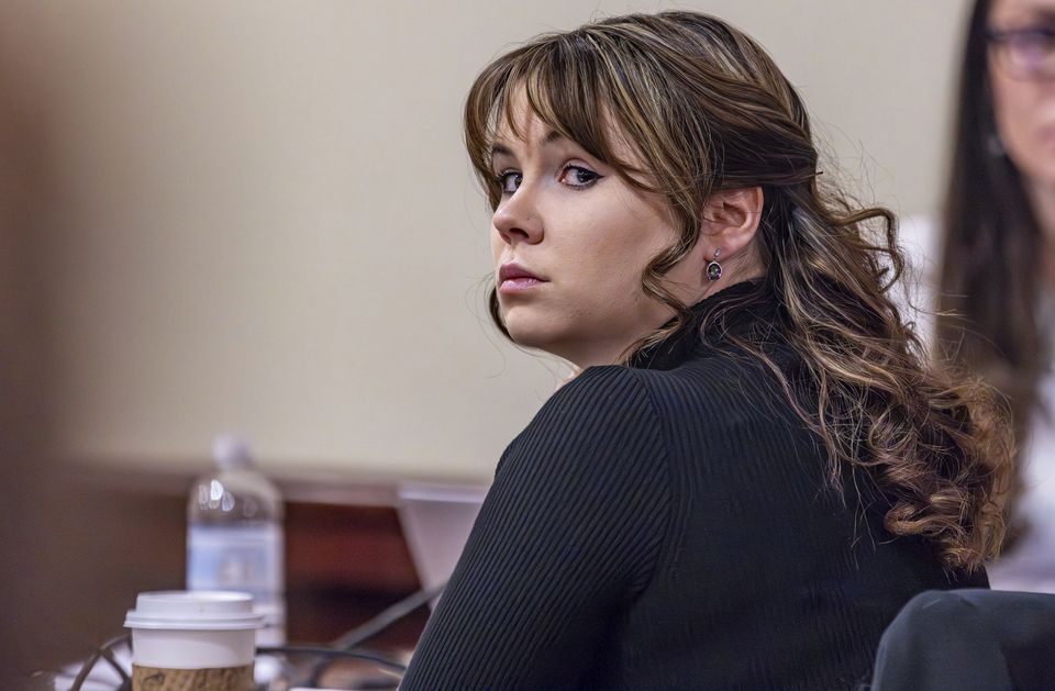 Hannah Gutierrez-Reed during her two-week trial (Luis Sanchez Saturno/Santa Fe New Mexican via AP)