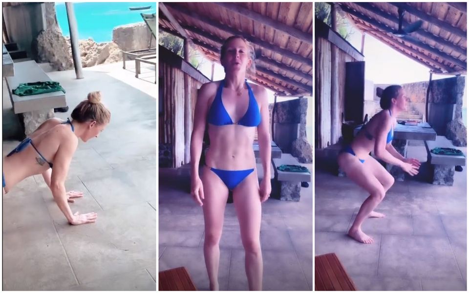 Ellie Goulding dons bikini as she enjoys honeymoon with Caspar