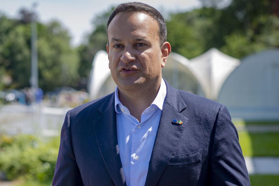 Tánaiste Leo Varadkar had hinted at a staggered return to the office in August. Photo: Doug O'Connor