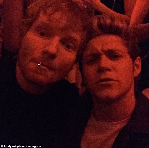 With One Direction star Niall Horan