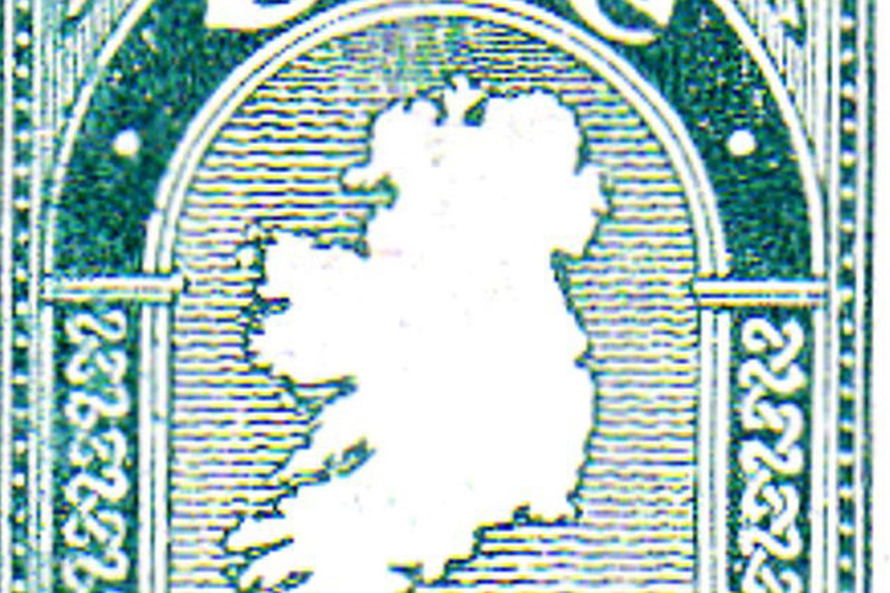 Very rare Irish free state hotsell Stamp 2d