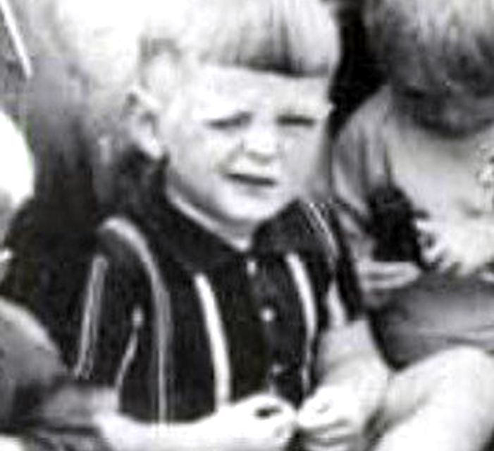 Colm Begley at the orphanage