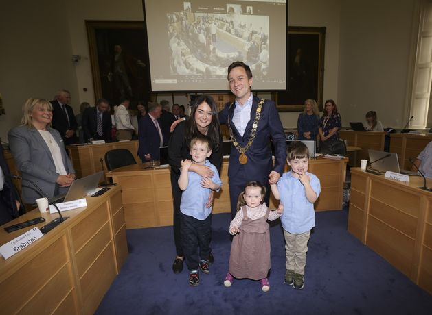 Fine Gael councillor James Geoghegan elected new Lord Mayor of Dublin