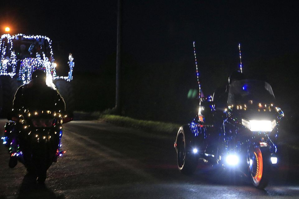 This beautiful trike was voted the Best Motorcycle on the “Keep Her Lit For Lar” charity run. Photo Jack Corry