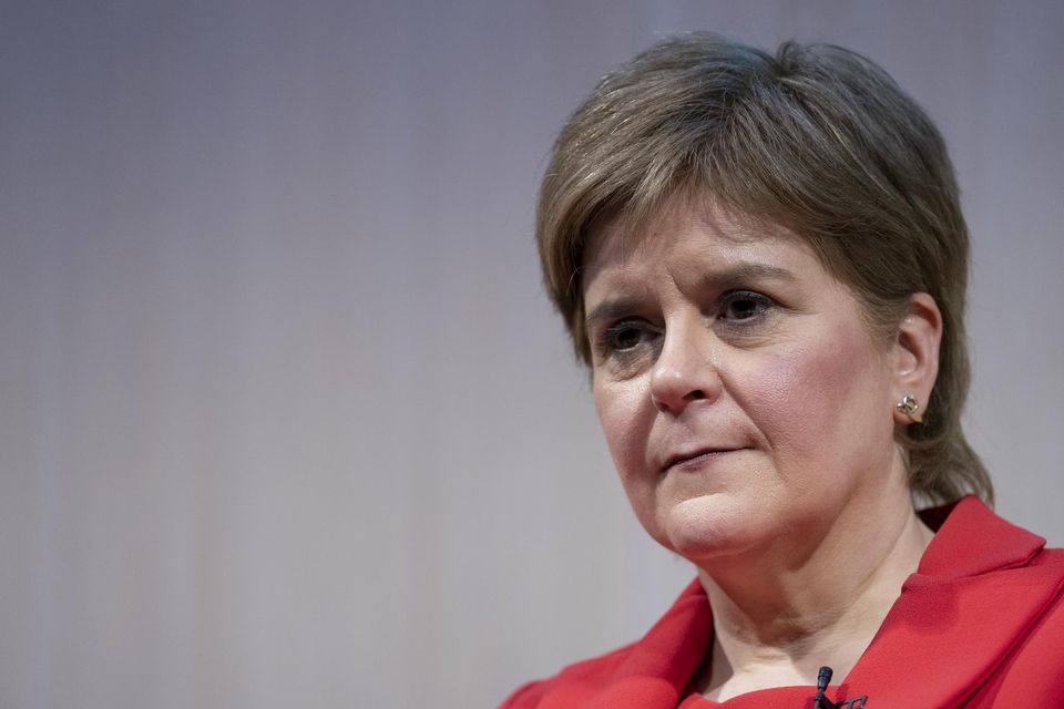 Nicola Sturgeon revealed she was undergoing a miscarriage while at a memorial event (Kirsty O’Connor/PA)