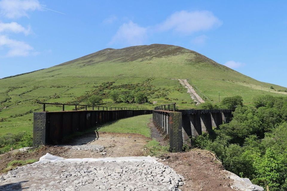 Section of the greenway at Gleensk Viaduct.