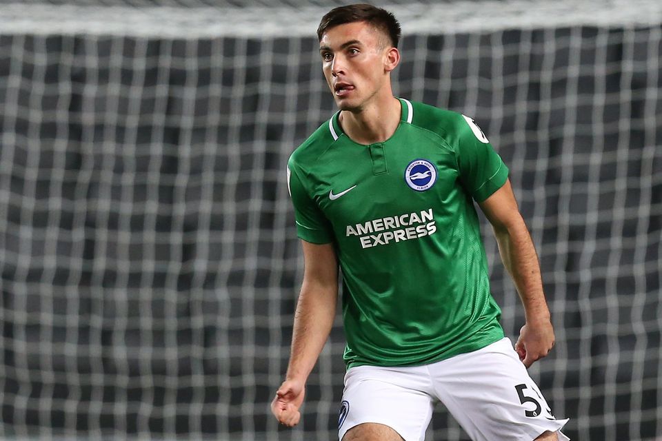 KEEPING BUSY: Brighton youngster Warren O’Hora has been training at home in Dublin
during the lockdown. Photo by Pete Norton/Getty Images
