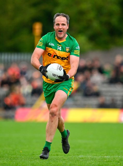 Former captain Michael Murphy in action for Donegal against Armagh in his final season in 2022