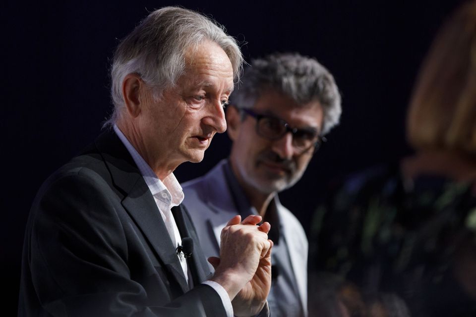 Geoffrey Hinton recently quit Google and warned of the ‘profound risks to society and humanity’ from AI. Photo: Cole Burston/Bloomberg