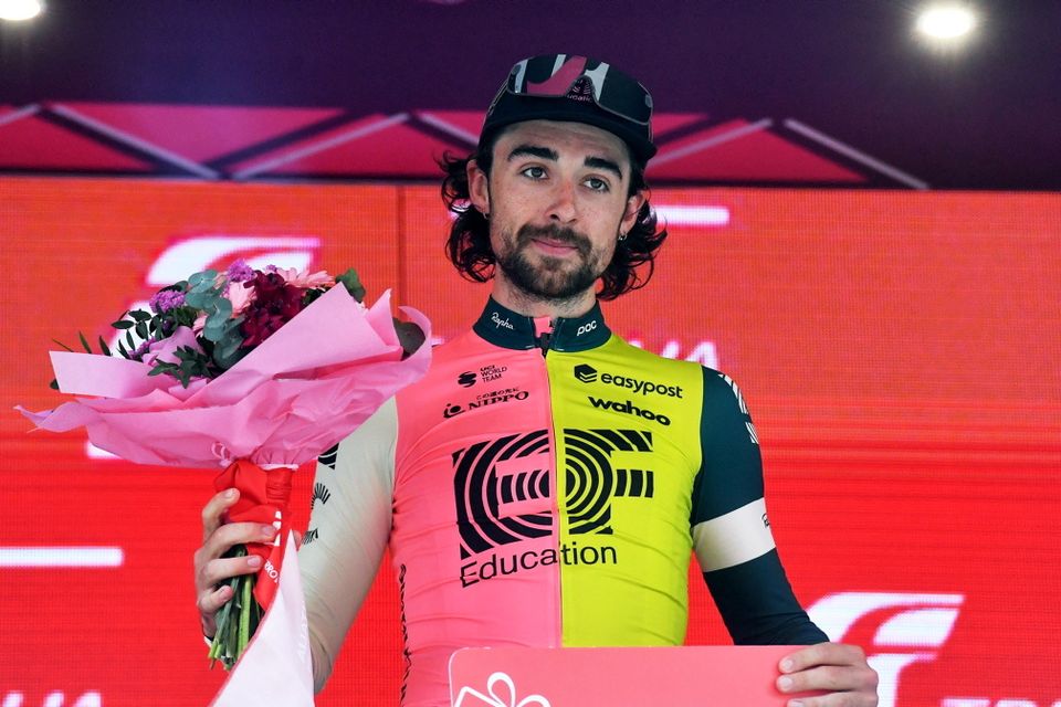 Ireland s Ben Healy wins eighth stage of the Giro d Italia Irish