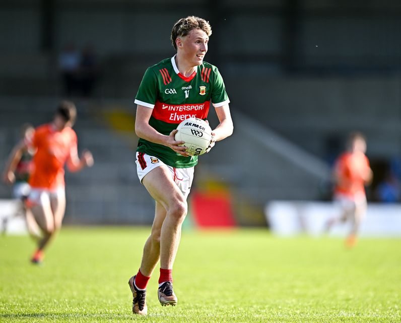 Mayo's Kobe McDonald in action against Armagh in June. Photo: Sam Barnes/Sportsfile