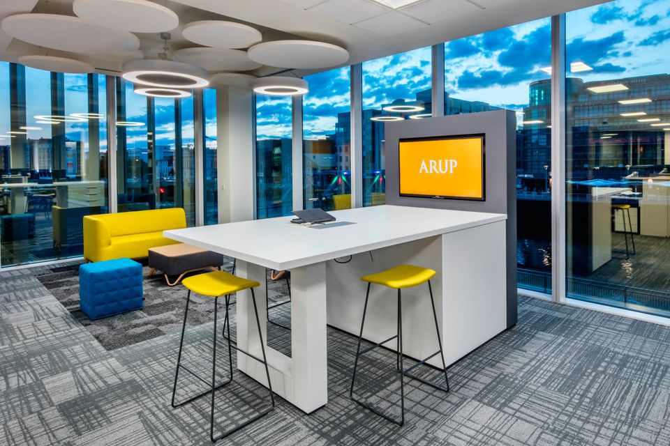 Inside the Arup offices which house 170 staff