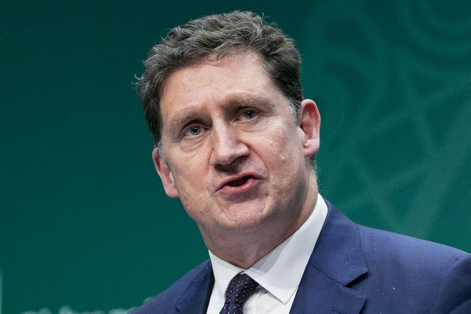 Environment Minister Eamon Ryan said the global climate crisis cannot be addressed by litigation. Photo: Gareth Chaney/ Collins