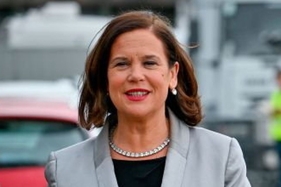 Sinn Féin leader Mary Lou McDonald. Her party ‘has talked about raising the levy further’