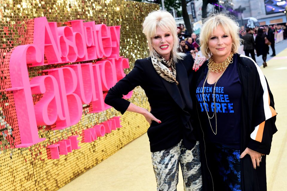 Absolutely Fabulous The Movie, starring Joanna Lumley (left) and Jennifer Saunders, has taken more than £4 million in its first week