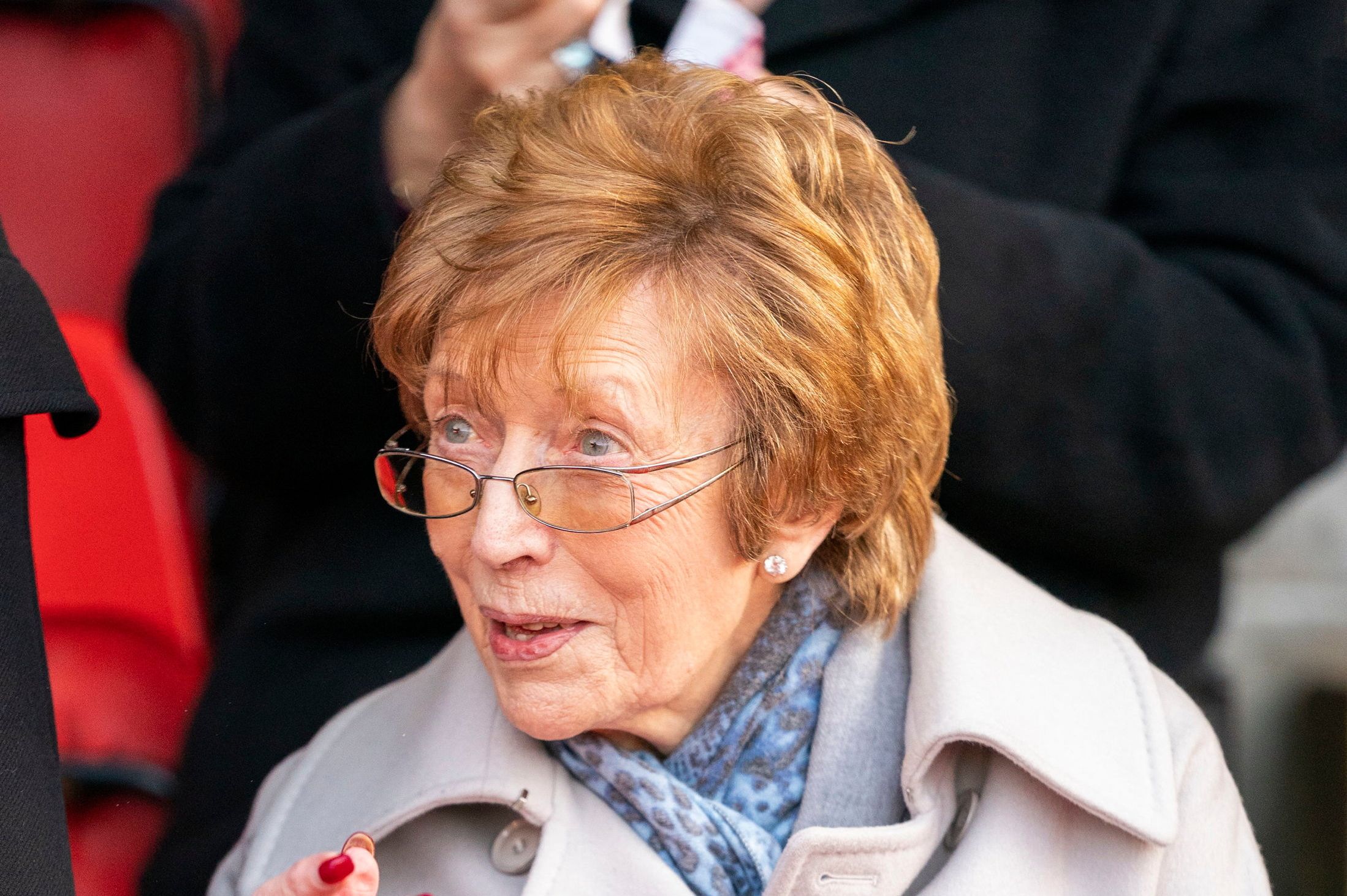 Cathy Ferguson, wife of former Manchester United manager Sir Alex