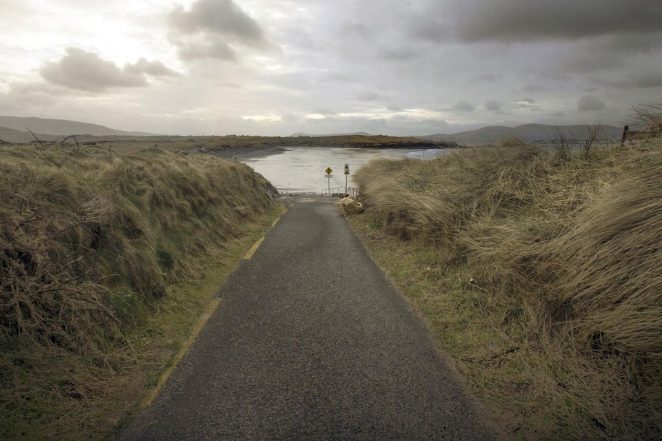 White Strand in Caherciveen, Co Kerry where Baby John was washed up. Pic:Mark Condren