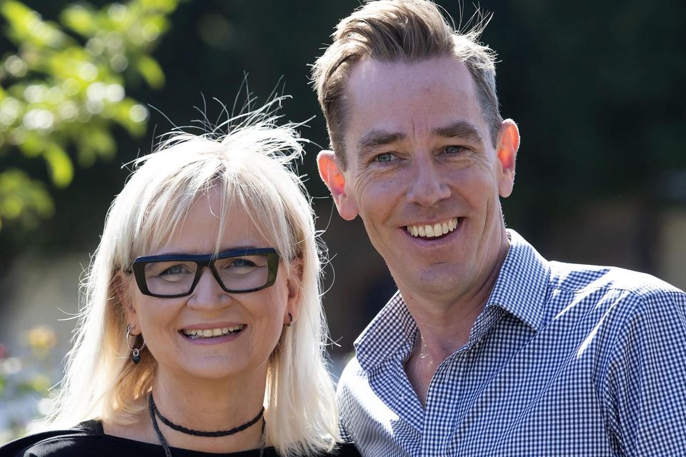 Dee Forbes and Ryan Tubridy. Photo by Colin Keegan/Collins