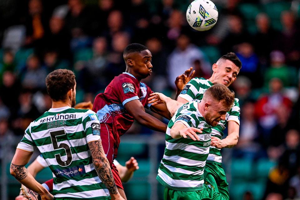 Shamrock Rovers will aim to recover from last week's defeat to Drogheda United when they take on Cork City tonight