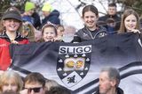 thumbnail: Sligo fans were out in force at the game. Pic: Donal Hackett.