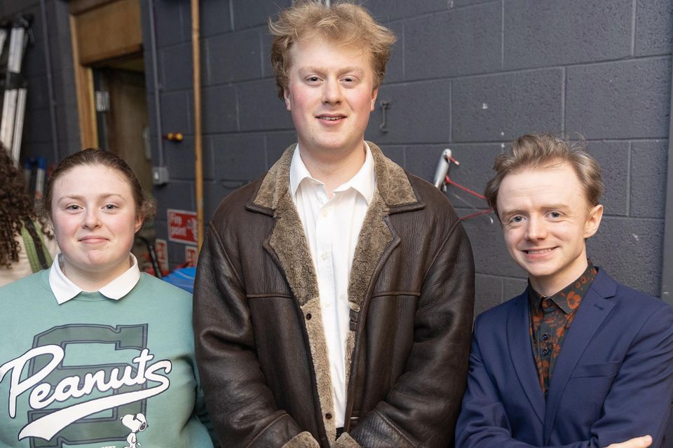 Orla Nugent, Cormac Nugent and Colum O'Sullivan performed at 'A Night for Stan' at the Hawk's Well Theatre.