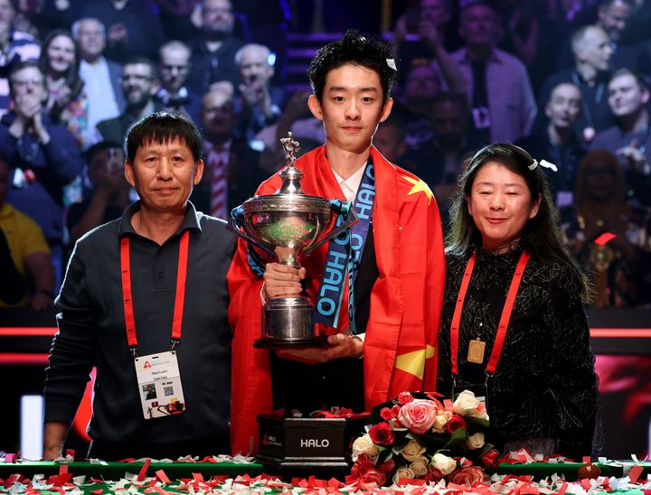 Wu Yize reveals mother’s health struggles and huge sacrifices on rags-to-riches route to winning world snooker championship