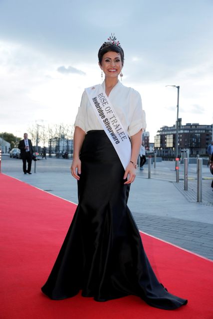Rose of Tralee Maria Walsh pictured at the VIP Style Awards at the Marker Hotel in Dublin. Picture:Arthur Carron
