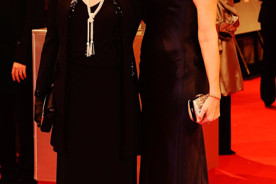 Vanessa Redgrave and Joely Richardson attend the Orange British Academy Film Awards 2010 at the Royal Opera House on February 21, 2010 in London, England.  (Photo by Ian Gavan/Getty Images)
