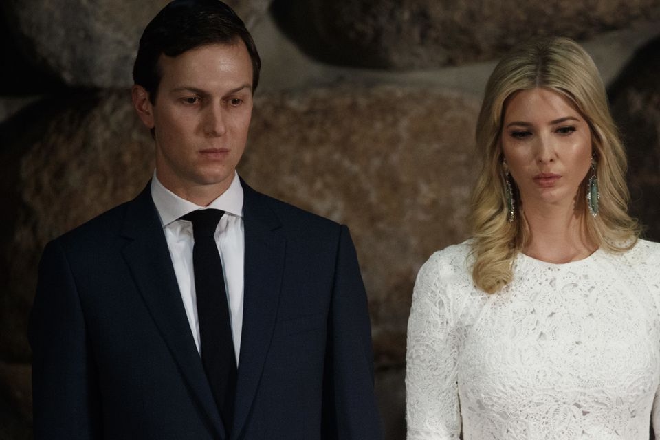 Jared Kushner and his wife Ivanka Trump (AP Photo/Evan Vucci)
