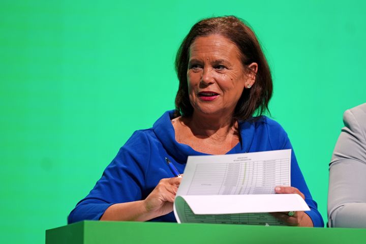 ’No plans to change leadership’ of Sinn Féin, Mary Lou McDonald vows at party’s ard fheis