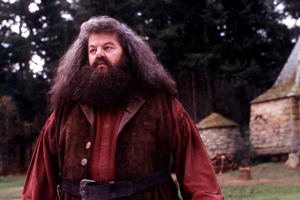 Robbie Coltrane mar Hagrid