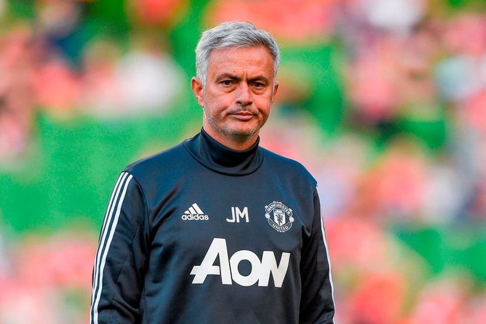 Manchester United manager José Mourinho. Photo by David Fitzgerald/Sportsfile