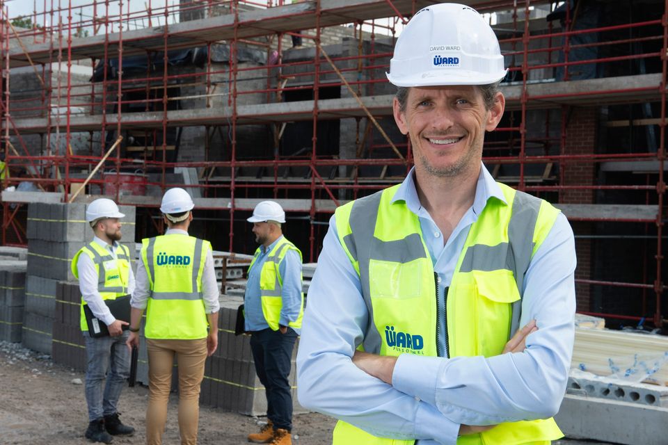 ‘There is a huge satisfaction when so many are relying on your ability to expand and grow the business,’ says David Ward of Ward Personnel. Photo: Gerard McCarthy