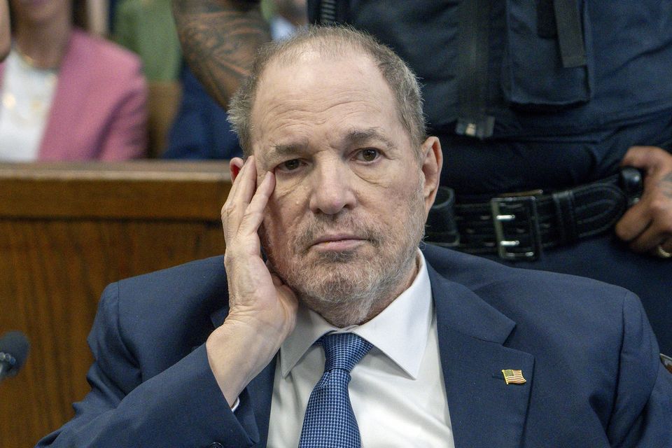 Harvey Weinstein appears at Manhattan criminal court (AP)