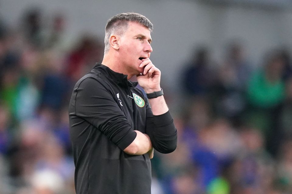 Stephen Kenny’s Republic of Ireland face the Netherlands on Sunday (Niall Carson/PA)